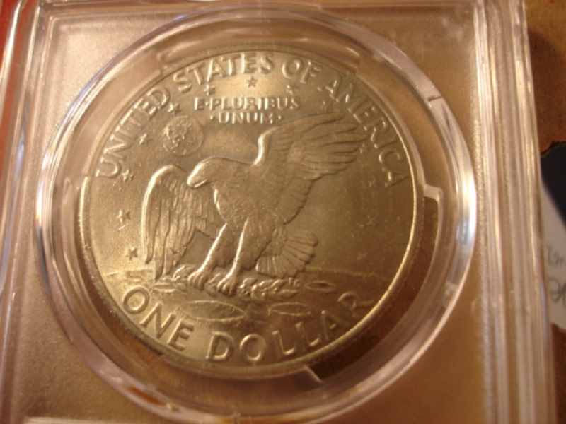 1971-D-Eisenhower--PCGS-MS-64--Friendly-Eagle-Reverse